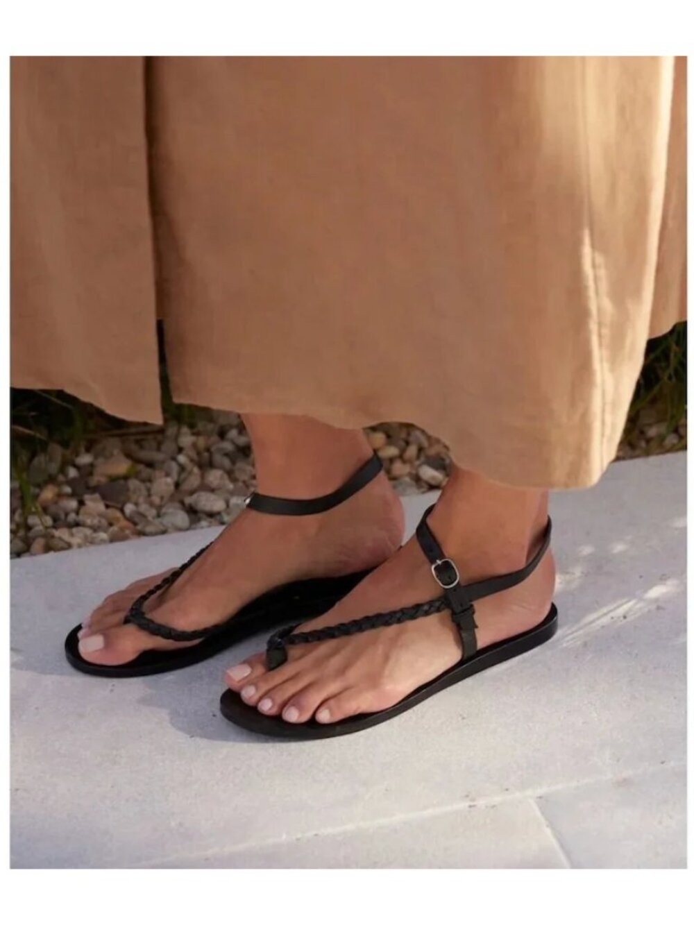 Jenni Kayne Mila Sandal Black 37